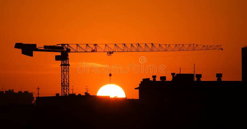 Crane słońce