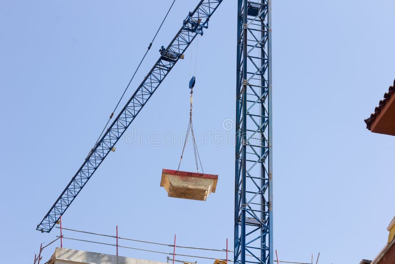 Crane Picking Up Materials Stock Photos Free & RoyaltyFree Stock