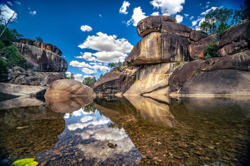 Cranky Rock Nature Reserve in Warialda, NSW, Australia.