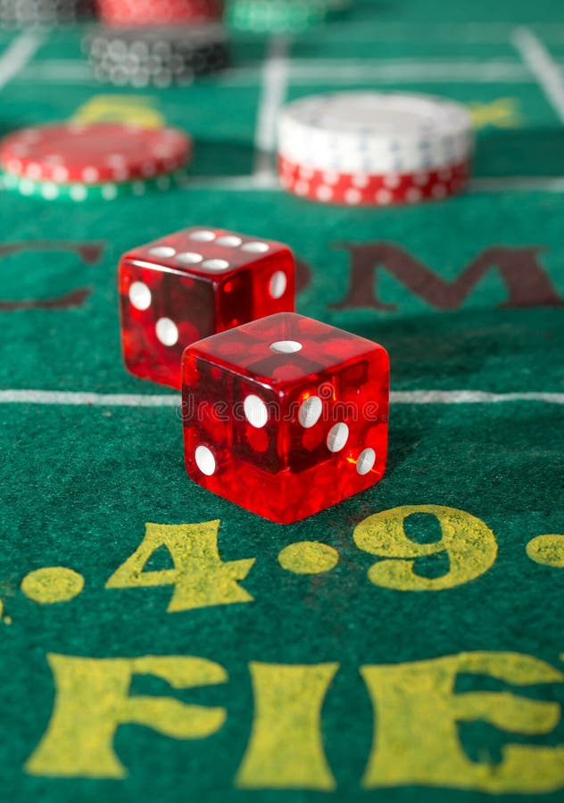 Craps Table stock photo. Image of game, poker, felt, playing 25557538