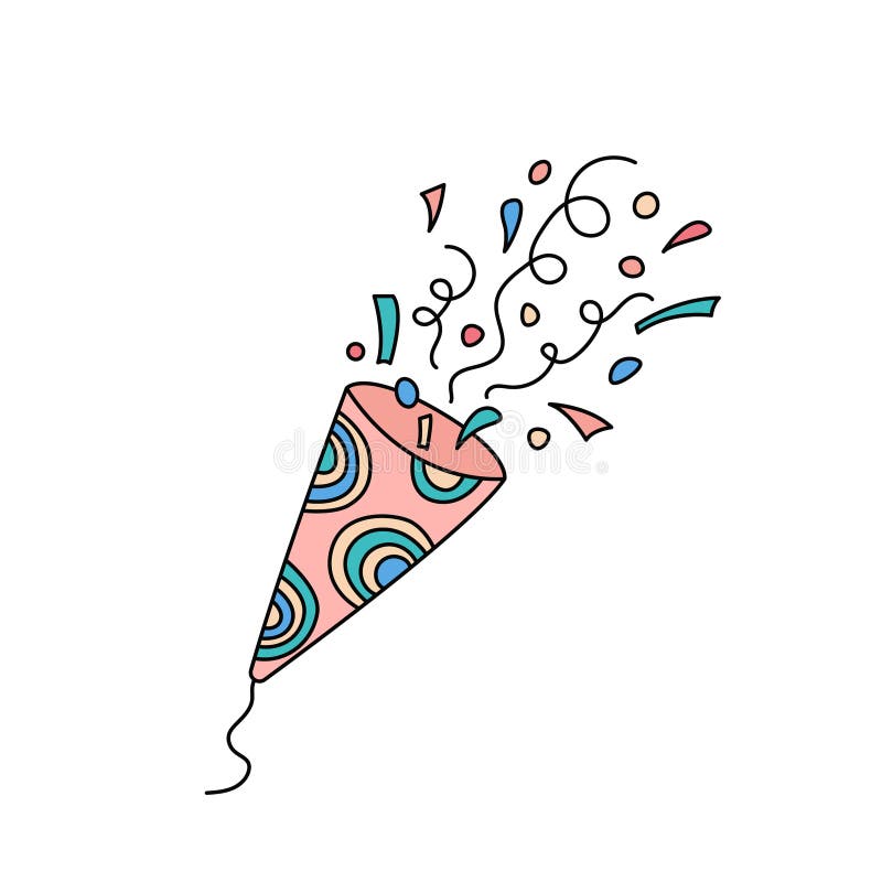 Drapeaux D'anniversaire Heureux. Doodles De Fête Du Jour. Banderole à  Pendaison Pour Enfant Dessinée à La Main Vectorielle. Dessin Illustration  de Vecteur - Illustration du conception, isolement: 273372857