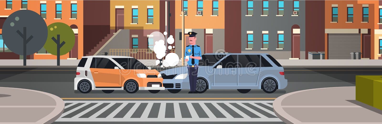 Dangerous Crosswalk Stock Illustrations – 229 Dangerous Crosswalk