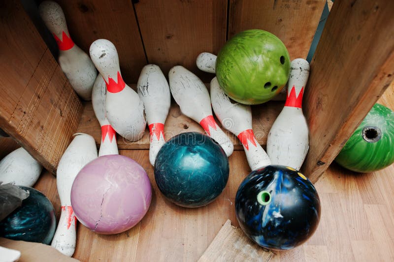 Bowling Pins Broken Stock Photos Free & RoyaltyFree Stock Photos