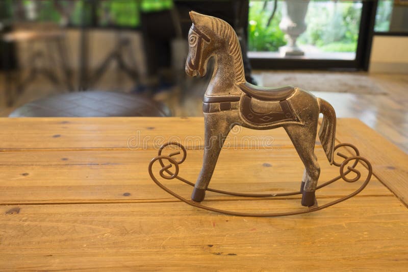 Craving wooden horse toy royalty free stock image Craving wooden horse toy royalty free stock image