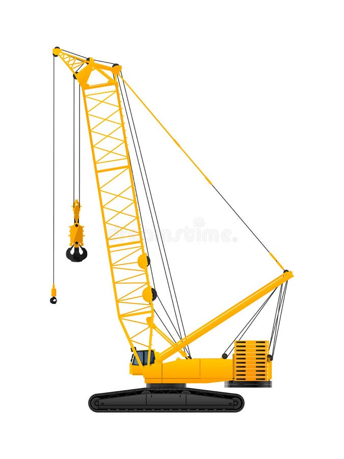 crawler crane clip art