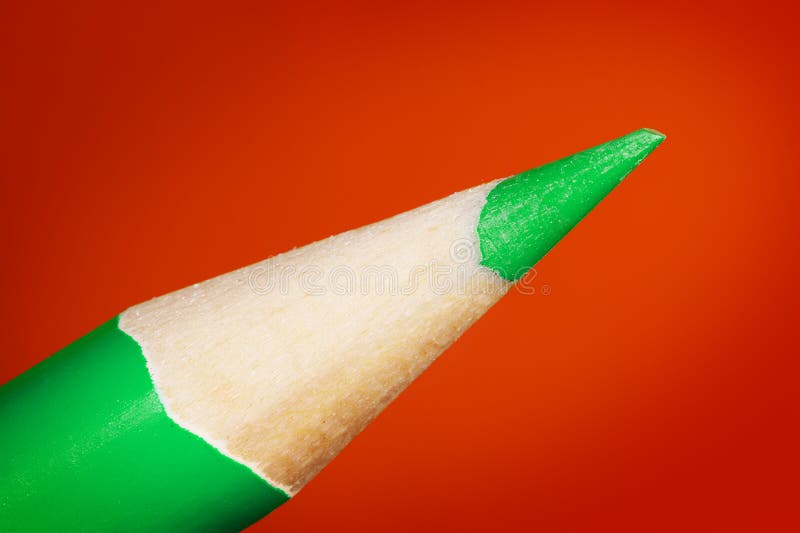 Dessins De Crayon Verts Sur La Texture De Papier De Fond Photo stock