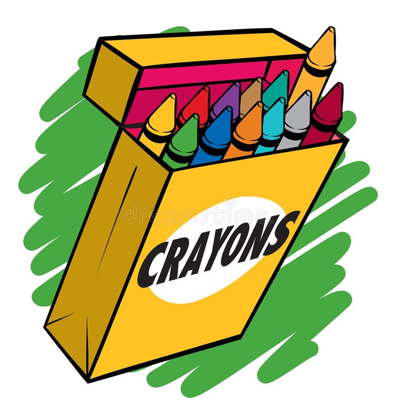 Box Crayons Stock Illustrations – 1,507 Box Crayons Stock