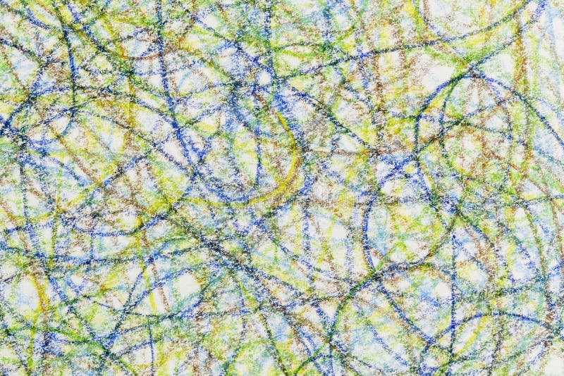 Crayon scribble abstract background