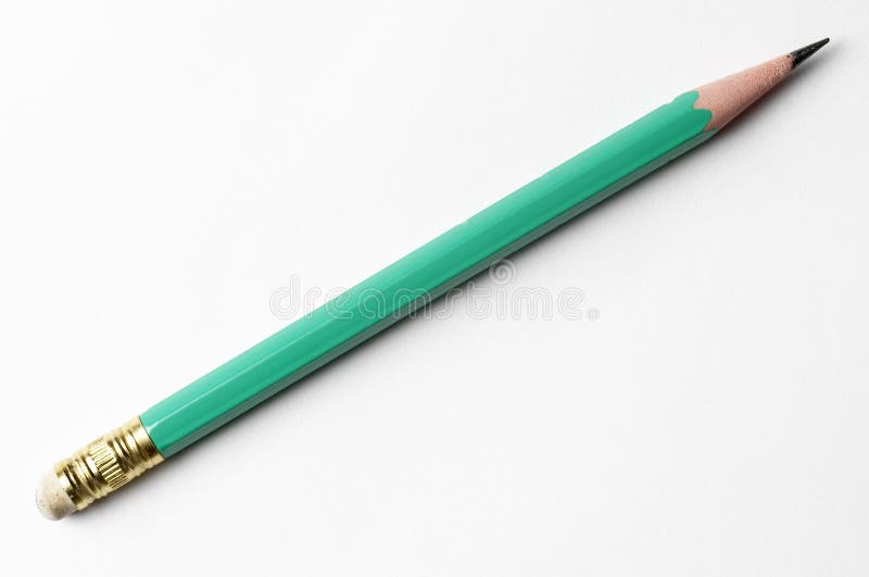 Crayon vert image stock. Image du école, crayon, vert 11958691