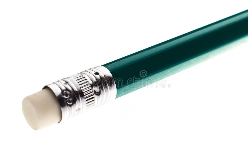 Crayon vert image stock. Image du école, wooden, fermer 44809675