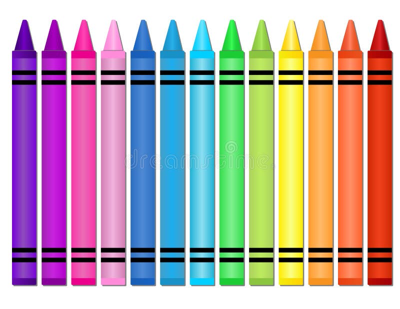 Crayon Stock Illustrations – 62,874 Crayon Stock Illustrations