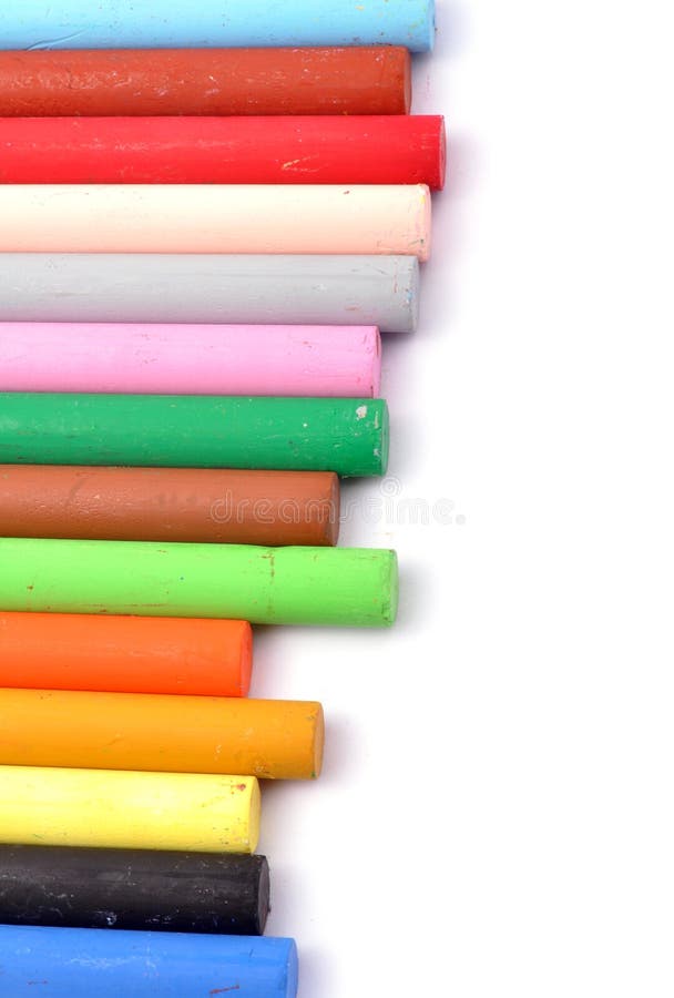 Crayons stock images