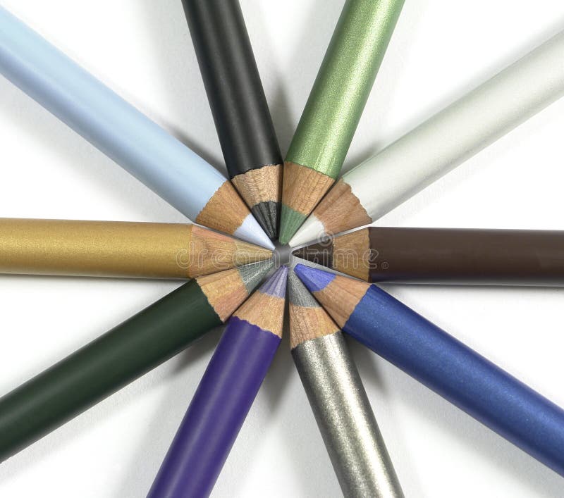 Crayons lecteurs d'Eyeliner photographie stock libre de droits Crayons lecteurs d'Eyeliner photographie stock libre de droits