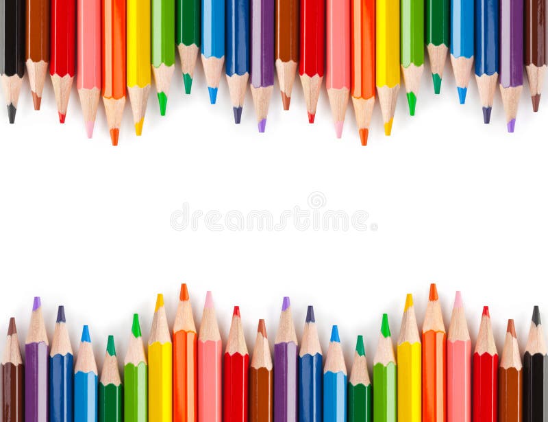 Crayons multicolores