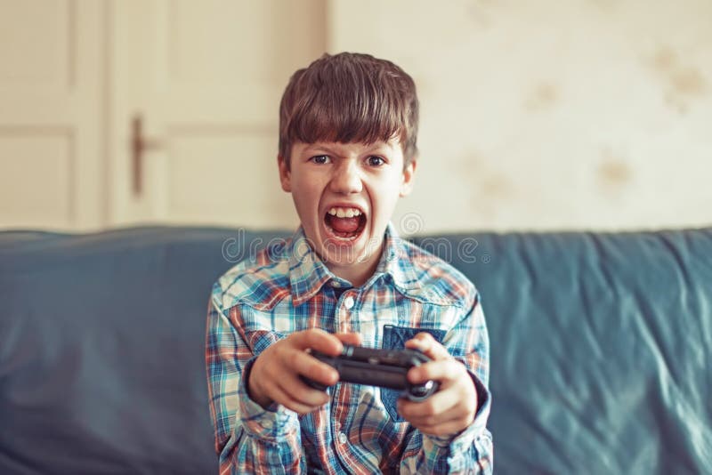 Angry video cheap game kid