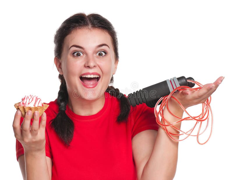 Crazy girl stock photo. Image of concept, caucasian, adult 26841408