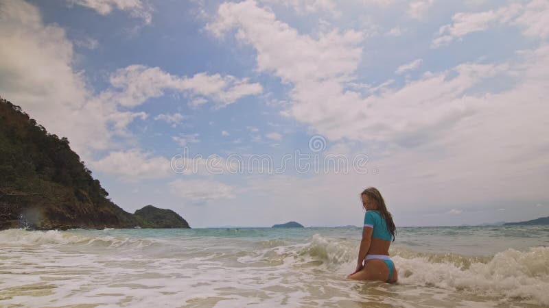 Girls Drunk On Beach