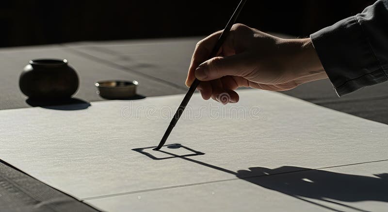 Creación de arte con materiales naturales en un entorno ecológico libre illustration