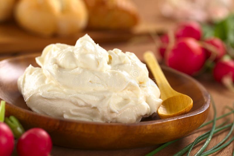 Cream cheese stock image. Image of cream, snack, bread 28688053