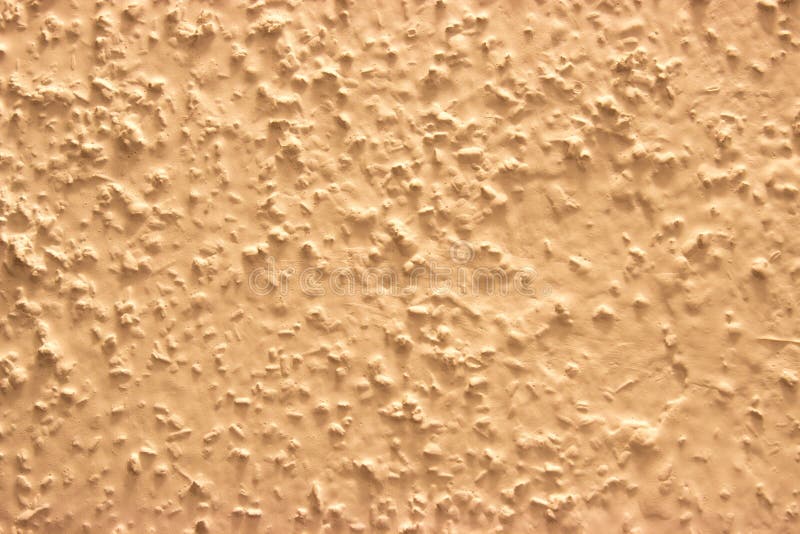 Cream Color Coarse Grained Wall Paint Stock Image Image Of
