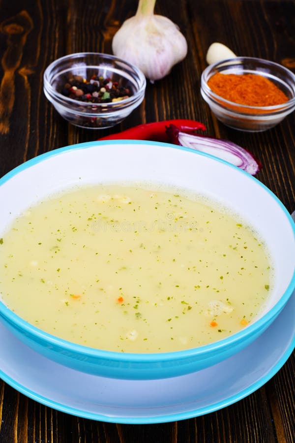 Cream Soup with Curry Sauce, Hot Pepper Red Stock Photo - Image of ... Cream Soup with Curry Sauce, Hot Pepper Red Stock Photo - Image of ...