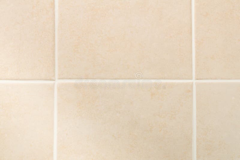 Cream tile wall stock photo. Image of grout, front, decoration - 68202008