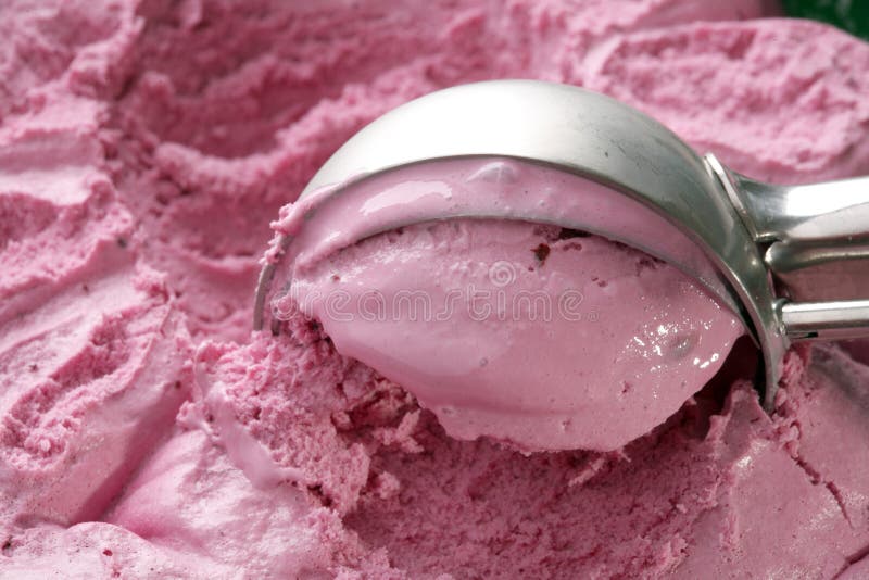 cream клубника ветроуловителя льда стоковая фотография cream клубника ветроуловителя льда стоковая фотография