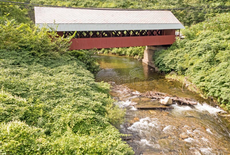 Creamery Covered Bridge in Summer