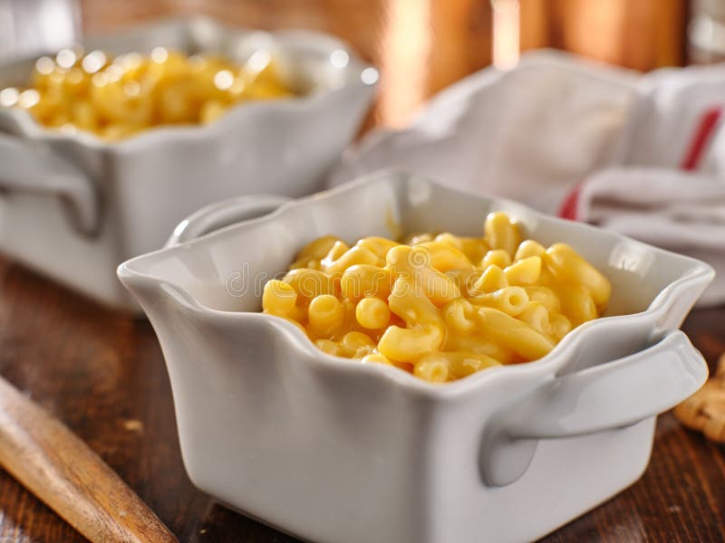 Creamy Mac and Cheese in Dish Stock Image Image of pasta, yellow