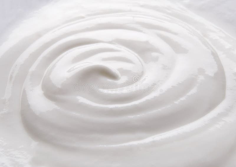 Creamy natural yogurt