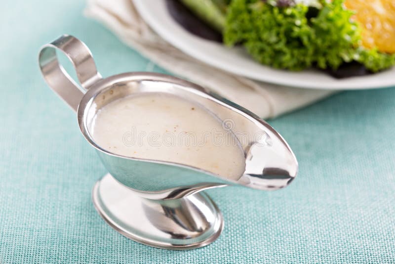 Creamy onion dressing stock image. Image of cream, eating 62081645