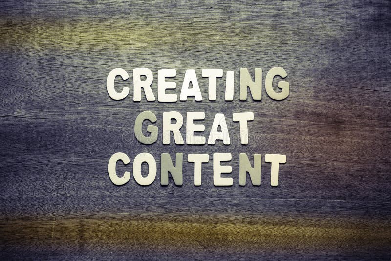Crear el gran contenido