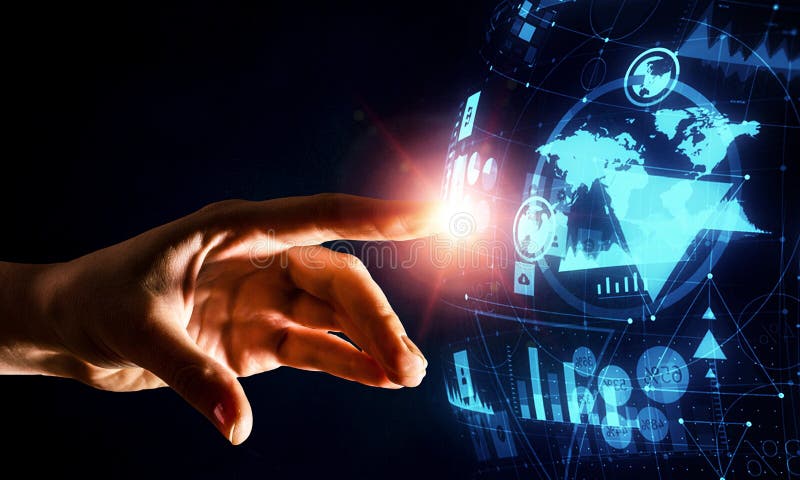 Creare le tecnologie innovarici Media misti fotografia stock libera da diritti Creare le tecnologie innovarici Media misti fotografia stock libera da diritti