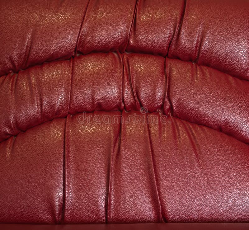 Crease Of Red Leather Stock Photos Image 18821163