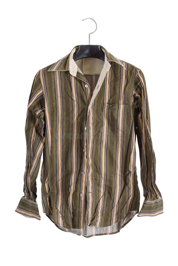 Creased shirt stock photo. Image of white, cotton, textile 66535014