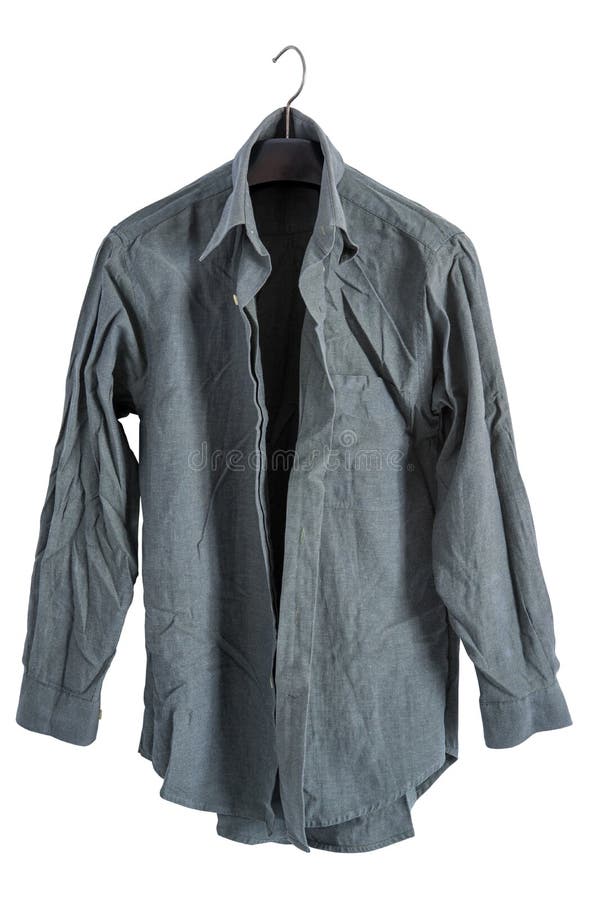 Creased shirt stock photo. Image of white, cotton, textile 66535014