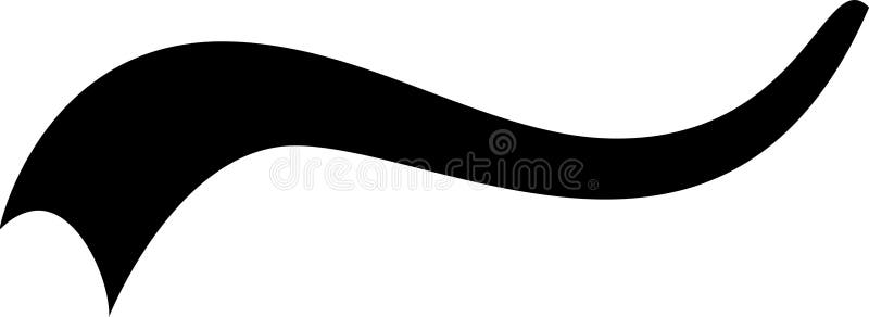Create elegant graphics with this black wave design element, perfect for adding sophistication to projects. Let your creativity flow with this modern and versatile element