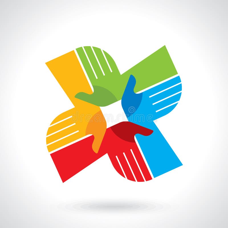 Creatief handpictogram vector illustratie Creatief handpictogram vector illustratie