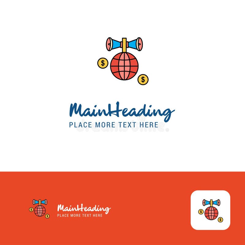 Creatieve Bol Logo Design r Vector illustratie royalty-vrije illustratie Creatieve Bol Logo Design r Vector illustratie royalty-vrije illustratie