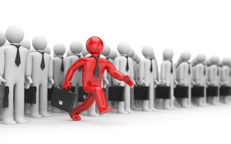 Creation of new business. Different concept stock illustration