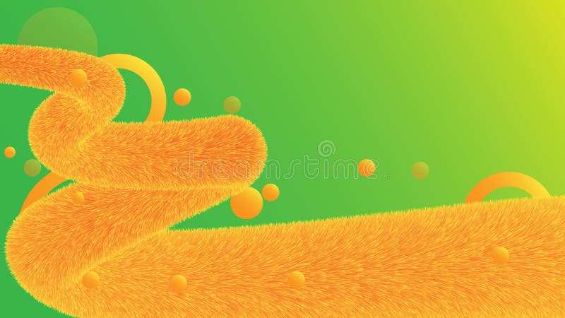 Creative background color 3d fur effect vector illustration Creative background color 3d fur effect vector illustration
