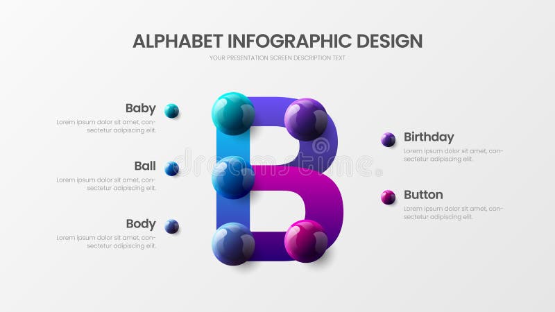 Creative bright multicolor character design illustration layout. Modern art B symbol graphics visualization template. vector illustration Creative bright multicolor character design illustration layout. Modern art B symbol graphics visualization template. vector illustration
