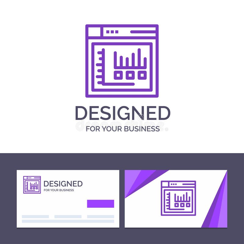 Creative Business Card and Logo template Browser, Internet, Web, Static Vector Illustration vector illustration