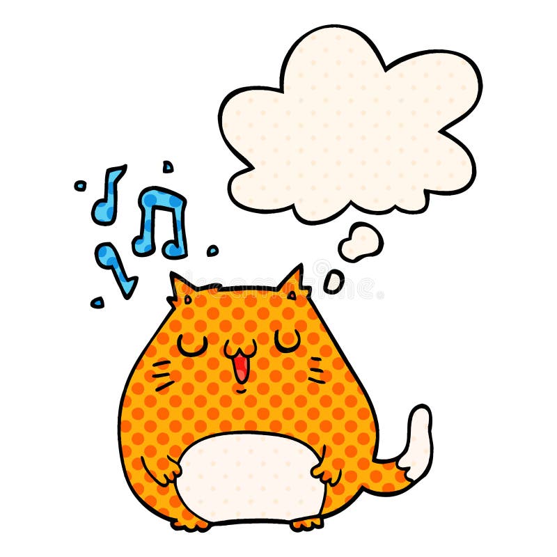 Cartoon Cat Thought Bubble Stock Illustrations 1,681 Cartoon Cat
