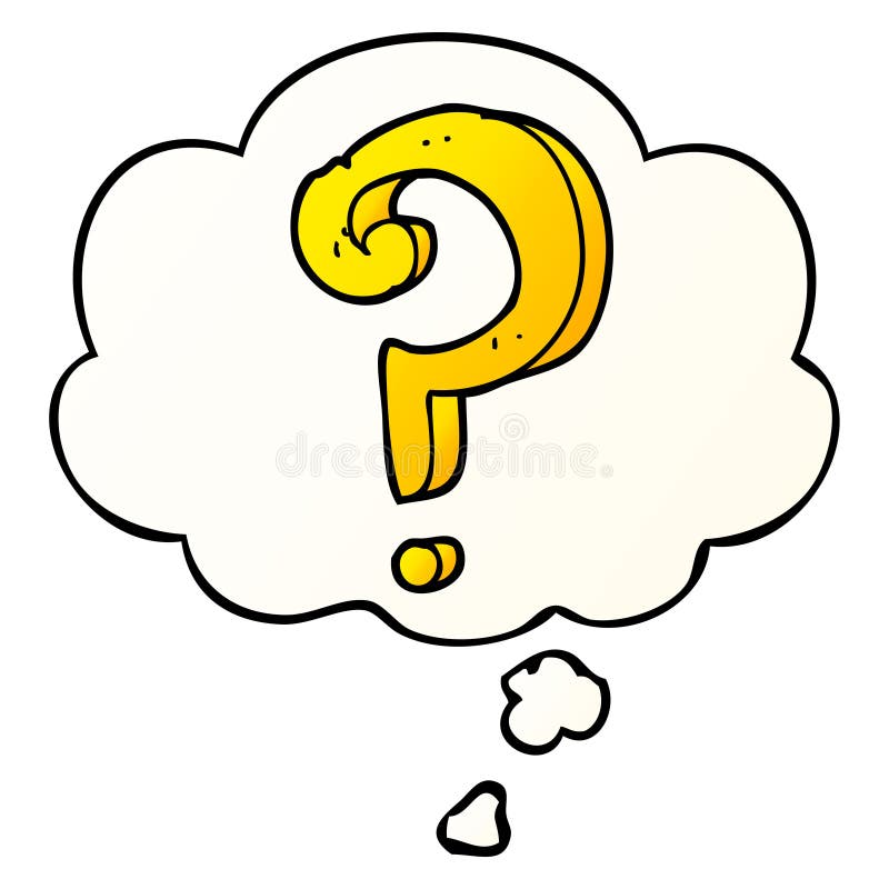 Question Mark Thought Balloon Stock Illustrations – 327 Question Mark ...
