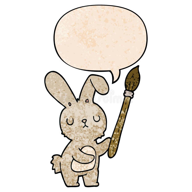 Retro Cartoon Talking Paint Brush Stock Illustrations 26 Retro