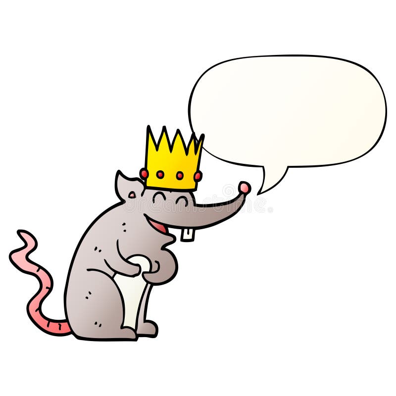 freehand retro cartoon rat king Stock Vector Image & Art - Alamy