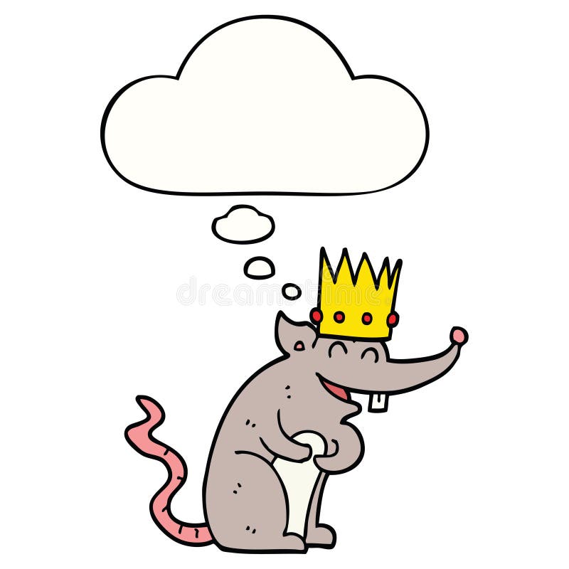 Cartoon Vector Illustration For Children Mouse Rat King Isolated On A White  Background Stock Illustration - Download Image Now - iStock