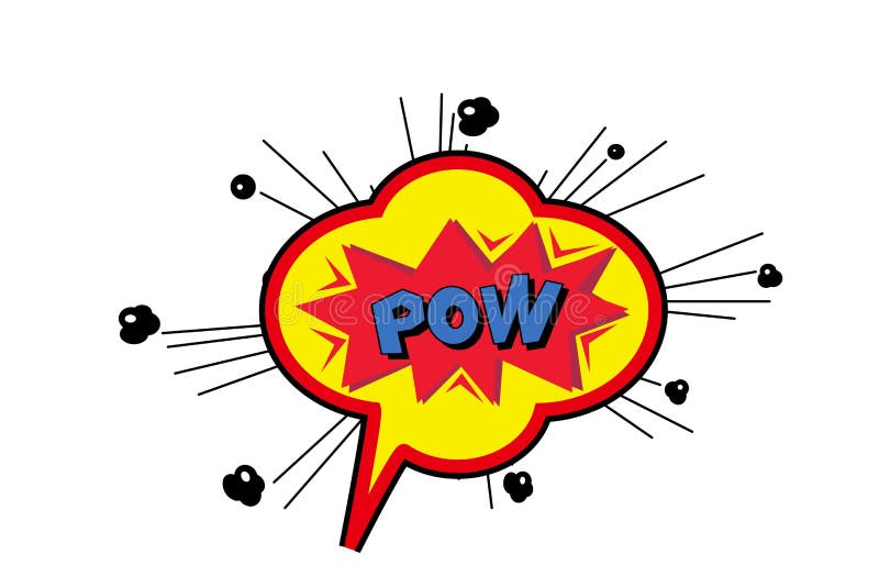Creative comic art with speech bubble and abstract shapes patterns. Memphis style vector. Dynamic design can be used for poster, banner, card, social media