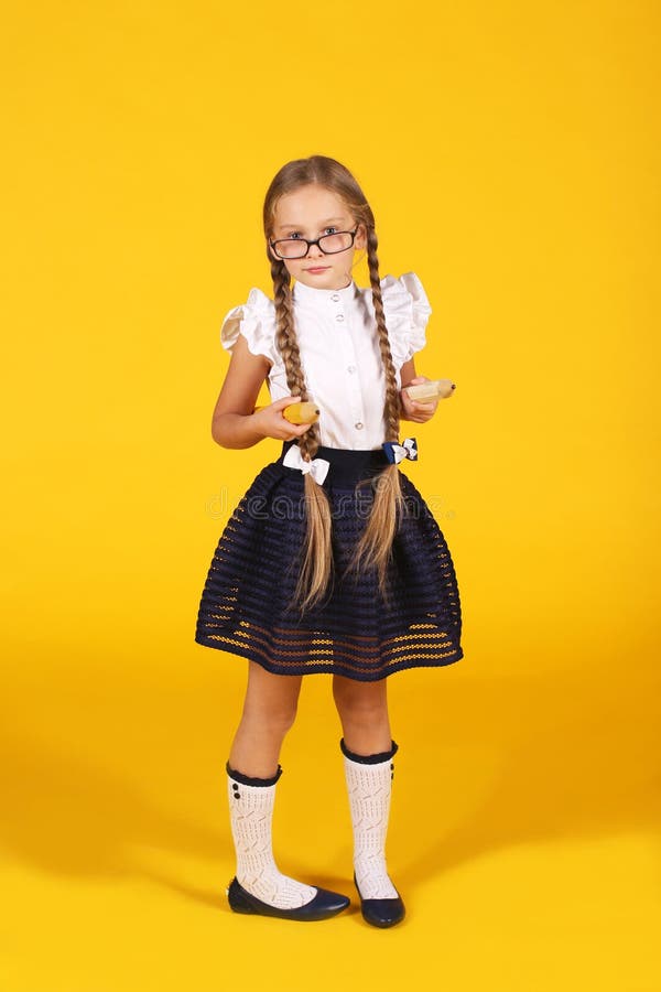 Cute Girls Socks School Uniform Stock Photos - Free & Royalty-Free ...